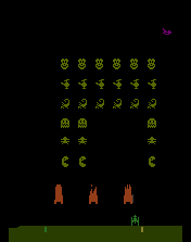 Atari 2600 Invaders Screenshot 1